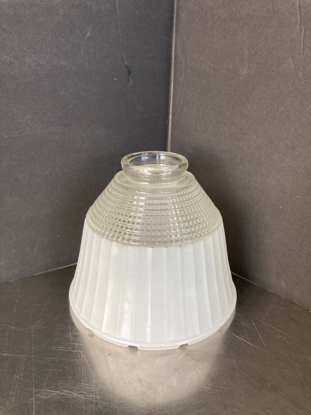 Vintage Light Fixture Globe/ Shade National Home Lamp Council 955